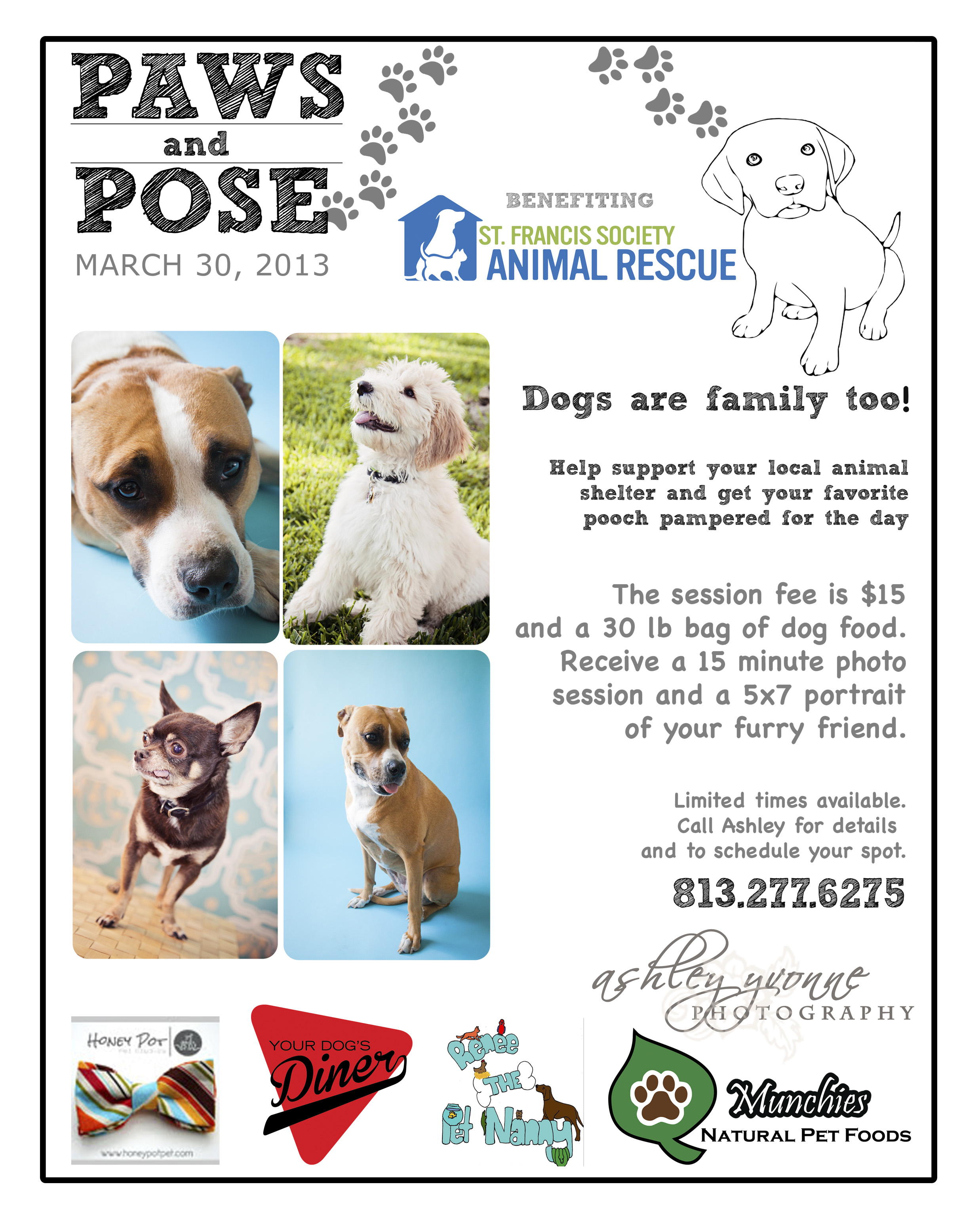 Paws & Pose Fundraiser {Tampa Bay, Florida Pet Photographer} » Tampa ...