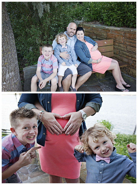 Family Photos while pregnant in Tampa