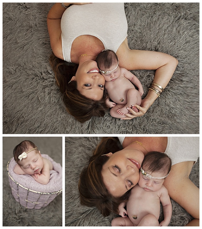 Avalee and Momma Newborn
