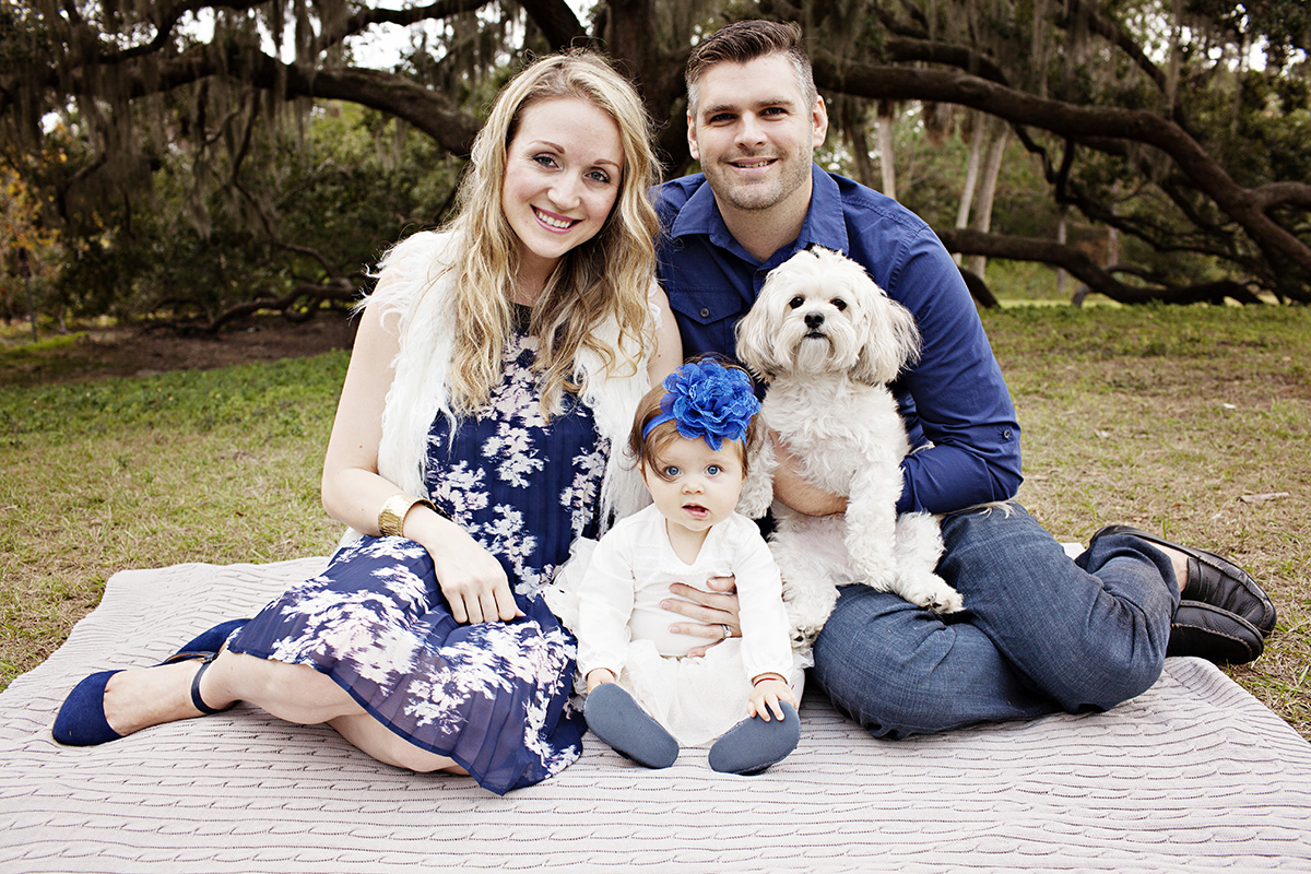 Safety Harbor Family Photo Session for Holidays
