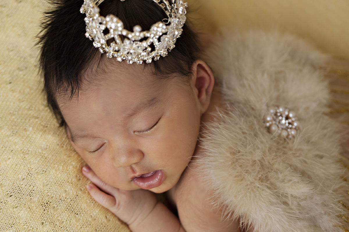 Milana Nicole Newborn Photographs By Ashley Yvonne Photography